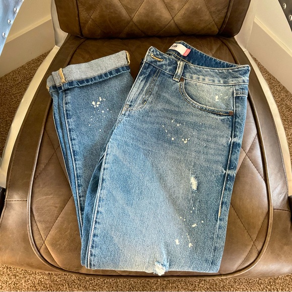 CAbi 100% Boyfriend Distressed Jeans - Style #5884 PO#224115 - Picture 5 of 14